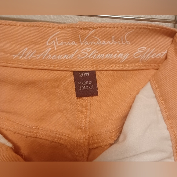 Gloria Vanderbilt Size 20W Amanda Slimming Effect Corral Classic Capri NWT - Picture 3 of 12